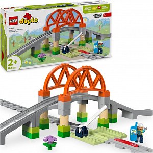 LEGO® DUPLO® 10426 Železniční most a koleje – rozšiřující sada