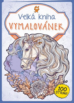 Velká kniha Vymalovánek (fialová)