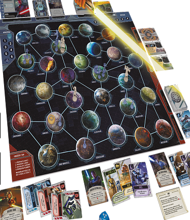 Náhled Star Wars: Klonové války - desková hra