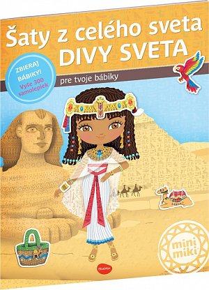 Šaty z celého sveta DIVY SVETA – Kniha samolepiek