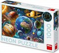 Puzzle Planety neon 1000 dílků