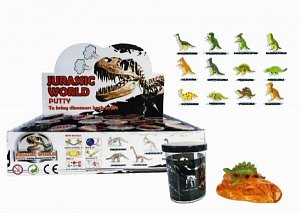 Sliz - hmota 80g Dinosaurus 6cm