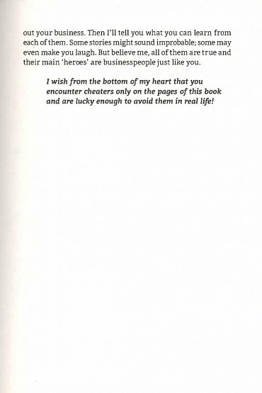Náhled Entrepreneurs versus Cheaters - 52 Stories About the Types of Fraud Most Frequently Committed Against Serious Businesspeople