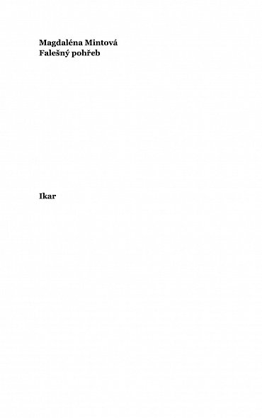 Náhled Falešný pohřeb