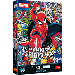 Puzzle Premium 1000 dílků  - Spider-man" / Hrdinové Marvel