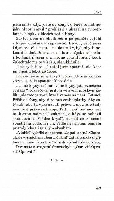 Náhled Spad, 1.  vydání