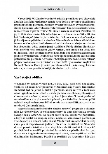 Náhled Retrívři a vodní psi