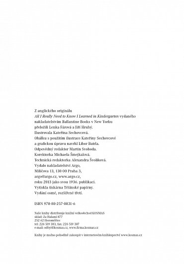 Náhled Všechno, co opravdu potřebuju znát, jsem se naučil v mateřské školce