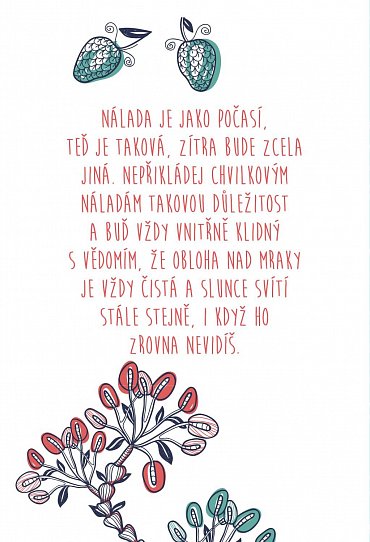 Náhled Motivační deník s afirmacemi Jana Menděla