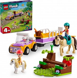 LEGO® Friends 42634 Přívěs s koněm a poníkem