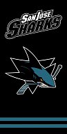 Osuška NHL San Jose Sharks Black