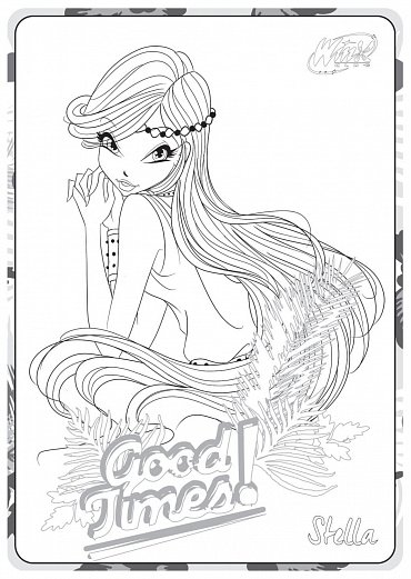 Náhled Winx club - Omalovánky A4