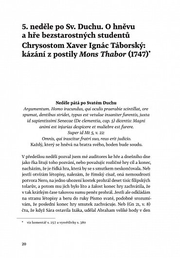 Náhled Bůh mně ústa má otevříti může - Výbor z českých nedělních postil prvních dvou třetin 18. století