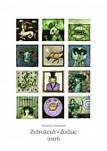 Kalendář 2026 Zvěrokruh Zodiac - nástěnný