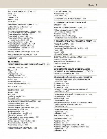 Náhled Praxe čínské medicíny - Léčba onemocnění pomocí akupunktury a čínských léčivých směsí