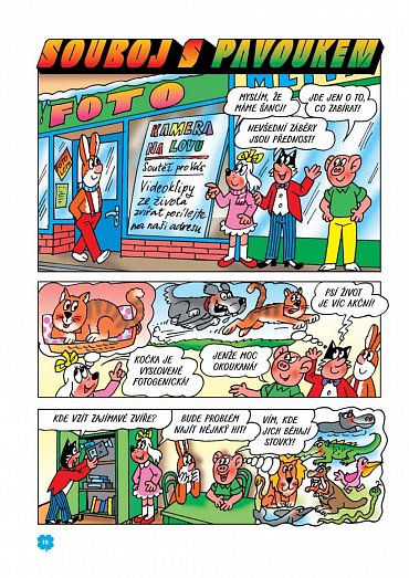 Náhled Zábavné příběhy Čtyřlístku 1998