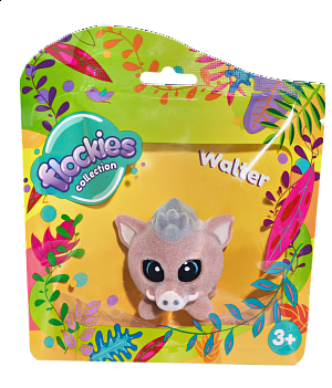 Flockies Prase bradavičnaté Walter - sběratelská figurka 5 cm