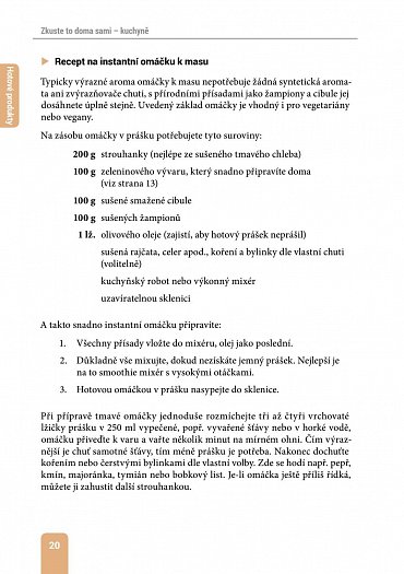 Náhled Zkuste to doma sami – kuchyně. 137 zdravějších alternativ ke kupovaným výrobkům, s nimiž ušetříte peníze i životní prostředí