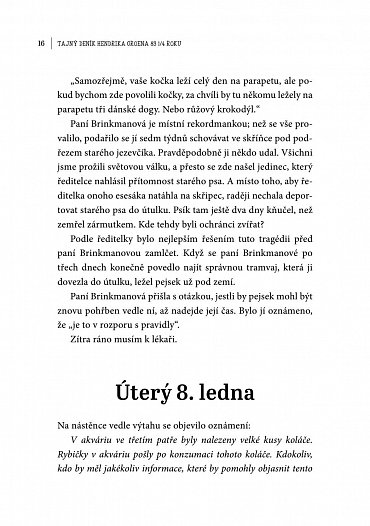 Náhled Tajný deník Hendrika Groena 83 1/4 roku