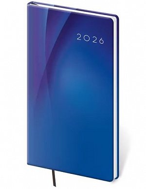 Diář 2026 týdenní kapesní Vario - 2 BLUE DESIGN