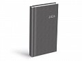 Diář 2026 D802 PVC dark gray 90x170mm
