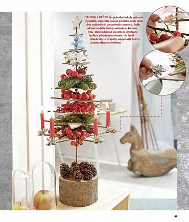 Náhled Advent a Vánoce - Elegantní dekorace z přírodních materiálů