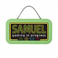 Neonová cedulka se jménem - Samuel