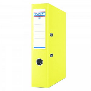 DONAU pákový pořadač Master, A4/75 mm, PP, žlutý