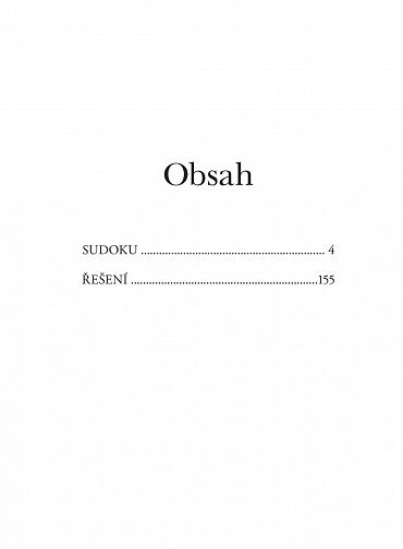 Náhled Sudoku do kapsy