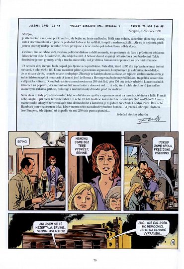 Náhled Fax ze Sarajeva