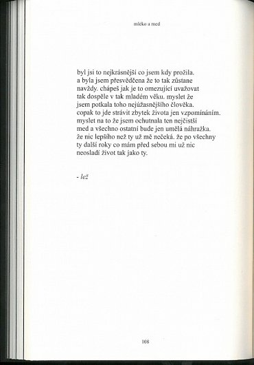 Náhled Mléko a med