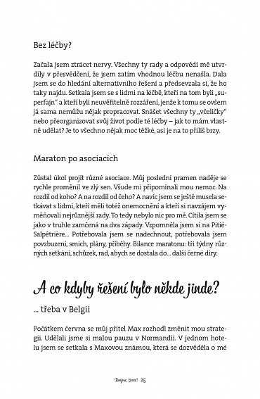 Náhled Bonjour, živote. Cesta, která mě naučila žít s roztroušenou sklerózou