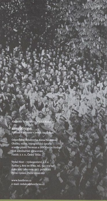 Náhled Brno účtující - Průvodce městem 1945–1946