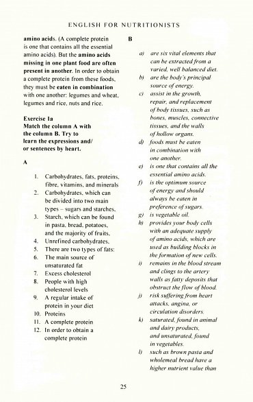 Náhled English for nutritionists (Angličtina pro nutriční terapeuty)