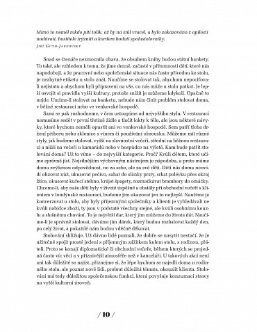 Náhled Etiketa stolování - O dobrých mravech a gastronomii