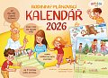 Rodinný plánovací kalendář 2026