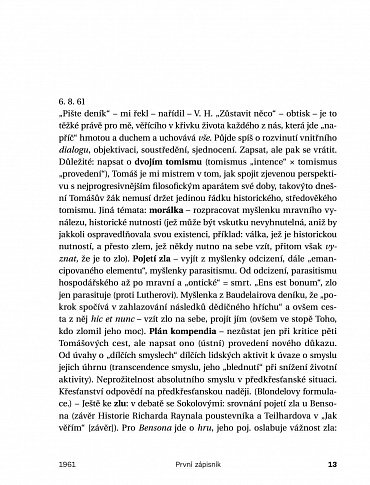 Náhled Zápisníky I (1960-1964)