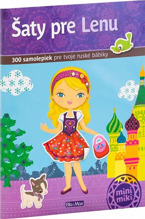 Šaty pre Lenu - kniha samolepek