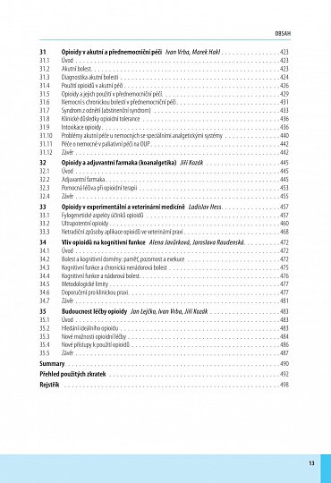 Náhled Opioidy - 2. přepracované a doplněné vydání