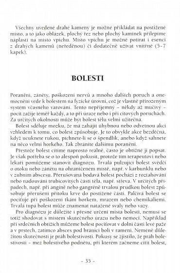 Náhled Drahé kameny na jednotlivé nemoci