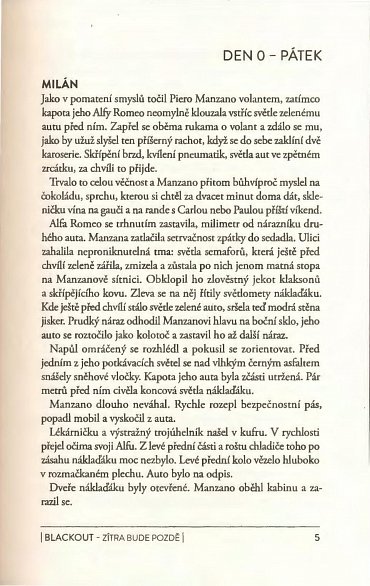 Náhled Blackout - Zítra bude pozdě