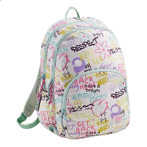 Miquelrius batoh Rebel, Triple Oslo, 27 l, 3 kapsy, rPET, mix barev