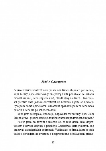 Náhled Já, Emilie Schindlerová