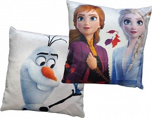Dětský polštářek Ledové Království Olaf a přátelé