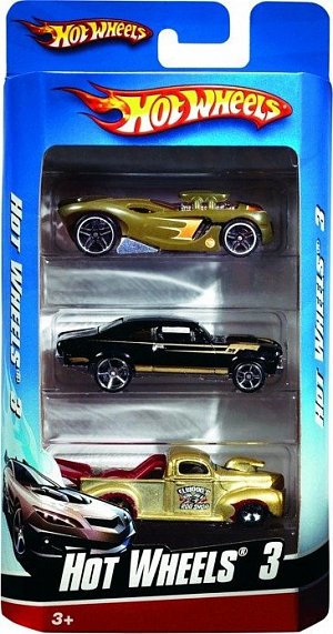 Hot Wheels angličák 3pack