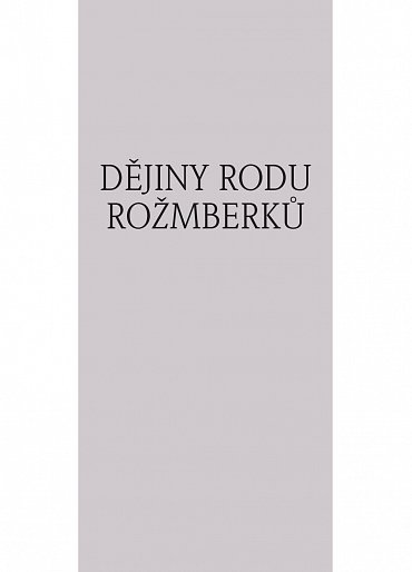 Náhled ROŽMBERKOVÉ
