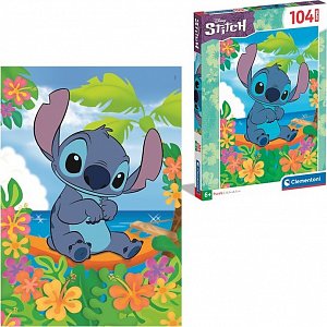 Puzzle Super: Stitch 104 dílků