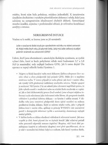 Náhled Myšlení, rychlé a pomalé