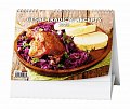 České tradiční recepty 2026 - stolní kalendář