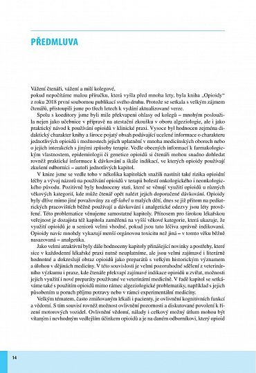 Náhled Opioidy - 2. přepracované a doplněné vydání